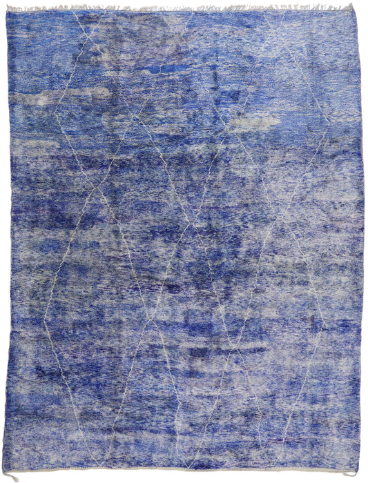 12 x 16 - Blue Moroccan Rug - 21172