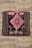5 x 6 - Black Vintage Moroccan Rug - 21258