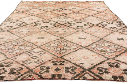 6 x 9 - Rust Vintage Moroccan Rug - 21340