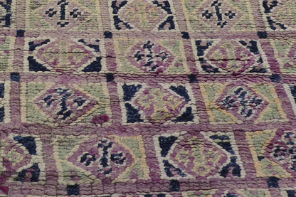 6 x 7 - Purple Vintage Moroccan Rug - 21341