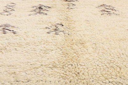 6 x 9 - Beige Vintage Moroccan Rug - 21730