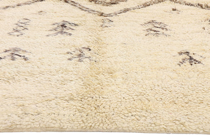 6 x 9 - Beige Vintage Moroccan Rug - 21730