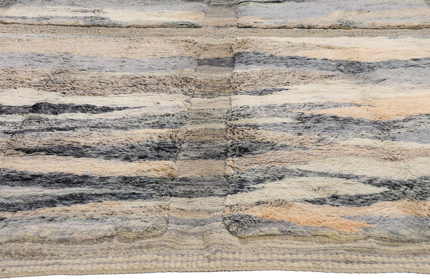 7 x 10 - Multicolor New Beni Mrirt Moroccan Rug - 21850
