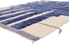 8 x 11 - Blue New Beni Mrirt Moroccan Rug - 21851