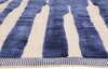 8 x 11 - Blue New Beni Mrirt Moroccan Rug - 21851