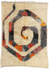 6 x 9 - Beige New Beni Mrirt Moroccan Rug - 21852