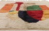 9 x 10 - Beige New Beni Mrirt Moroccan Rug - 21853