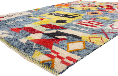 8 x 11 - Multicolor New Beni Mrirt Moroccan Rug - 21854