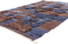 5 x 7 - Blue New Beni Mrirt Moroccan Rug - 21855