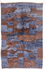 5 x 7 - Blue New Beni Mrirt Moroccan Rug - 21855