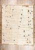 14 x 17 - Ivory New Beni Mrirt Moroccan Rug - 21857