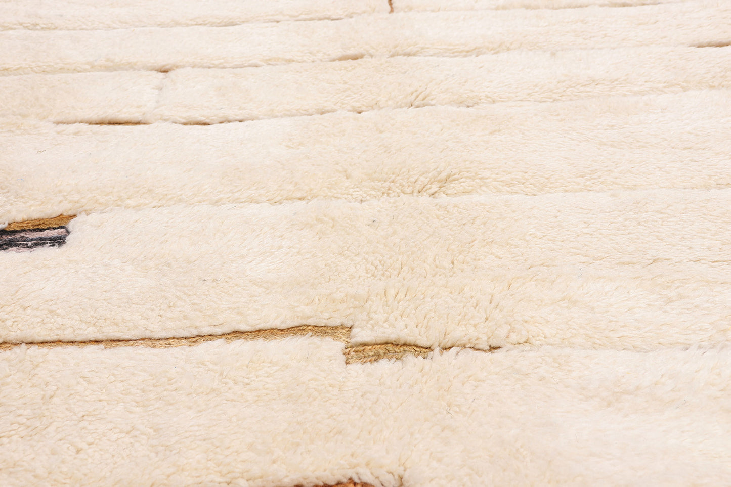 14 x 17 - Ivory New Beni Mrirt Moroccan Rug - 21857