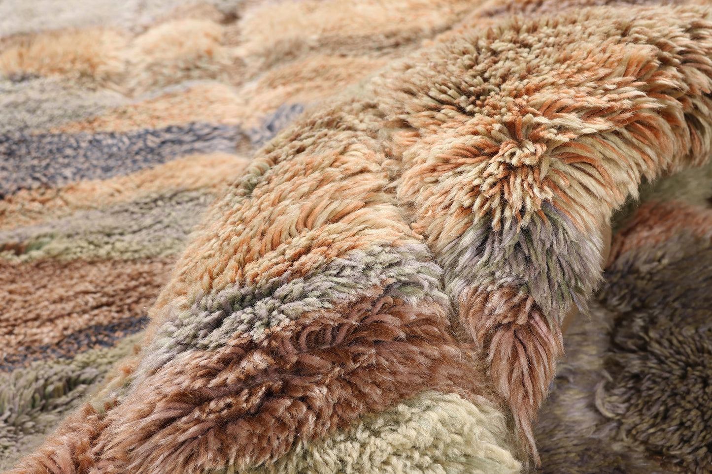 7 x 10 - Multicolor New Beni Mrirt Moroccan Rug - 21858