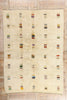 9 x 12 - Beige New Beni Mrirt Moroccan Rug - 21861