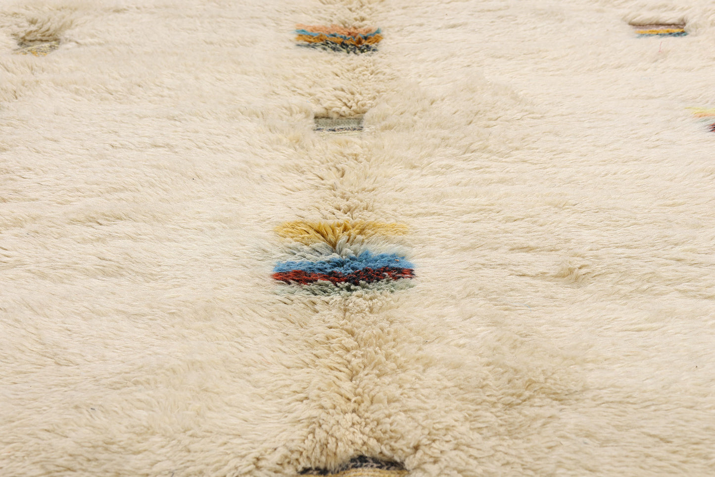 9 x 12 - Beige New Beni Mrirt Moroccan Rug - 21861