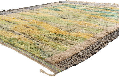8 x 10 - Multicolor New Beni Mrirt Moroccan Rug - 21864