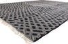 13 x 17 - Black New Zanafi Moroccan Rug - 21866