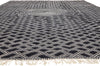 13 x 17 - Black New Zanafi Moroccan Rug - 21866