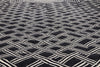 13 x 17 - Black New Zanafi Moroccan Rug - 21866