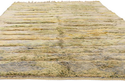 7 x 11 - Beige New Beni Mrirt Moroccan Rug - 21868