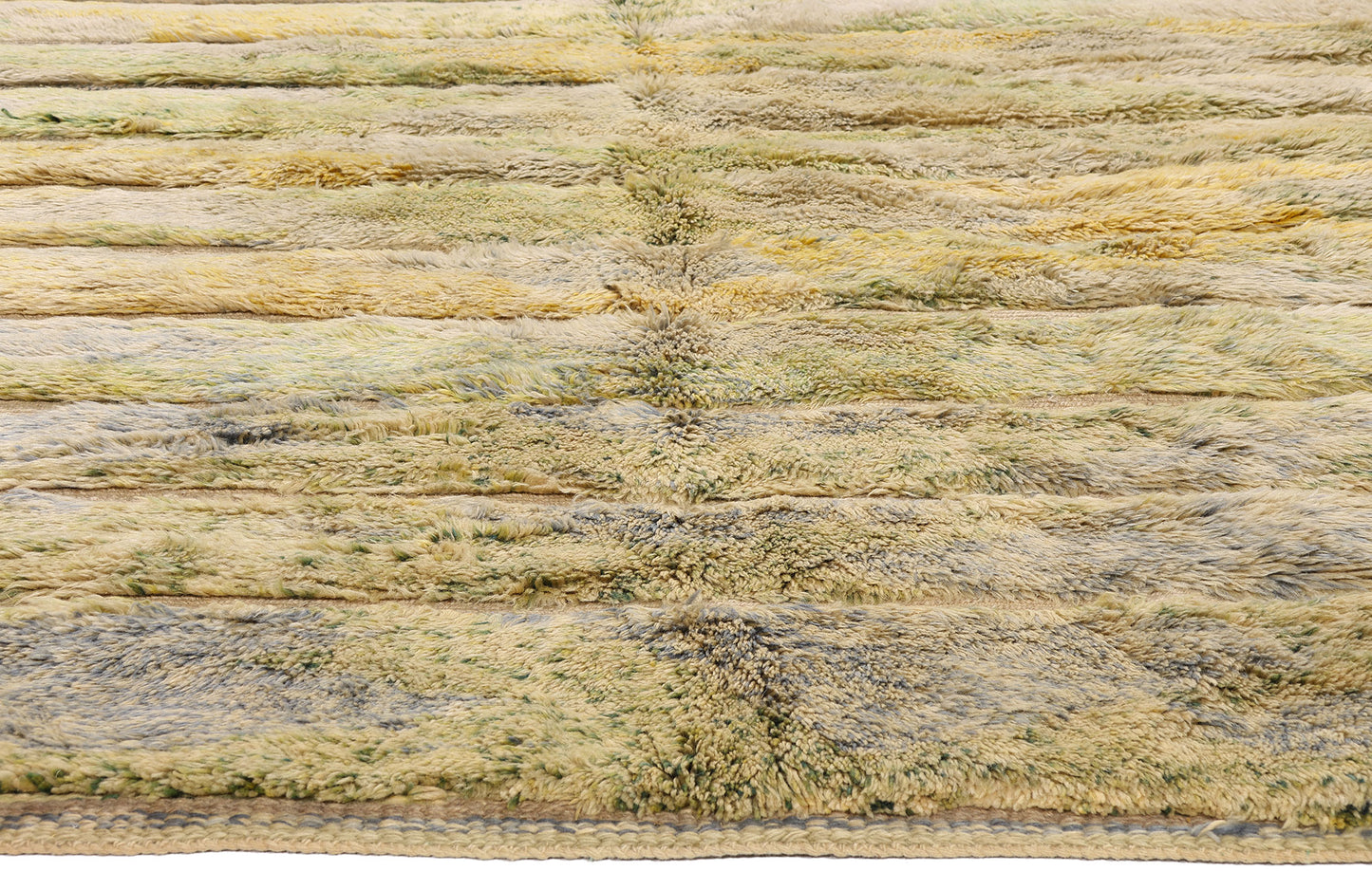 7 x 11 - Beige New Beni Mrirt Moroccan Rug - 21868