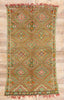 5 x 10 - Green Vintage Beni MGuild Moroccan Rug - 21872