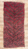 5 x 11 - Red Vintage Talsint Moroccan Rug - 21873