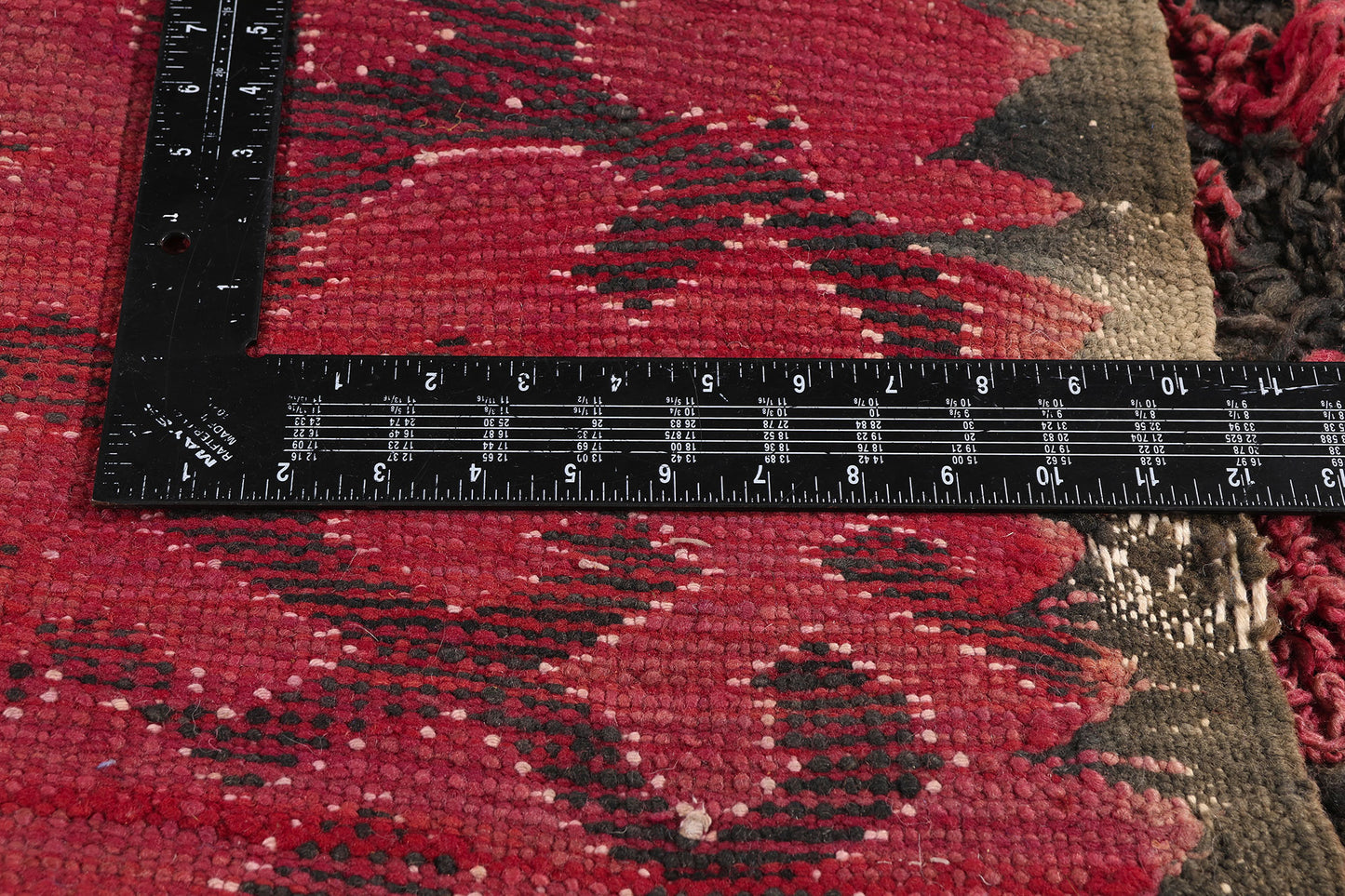5 x 11 - Red Vintage Talsint Moroccan Rug - 21873