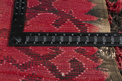 5 x 11 - Red Vintage Talsint Moroccan Rug - 21873