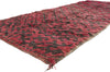5 x 11 - Red Vintage Talsint Moroccan Rug - 21873