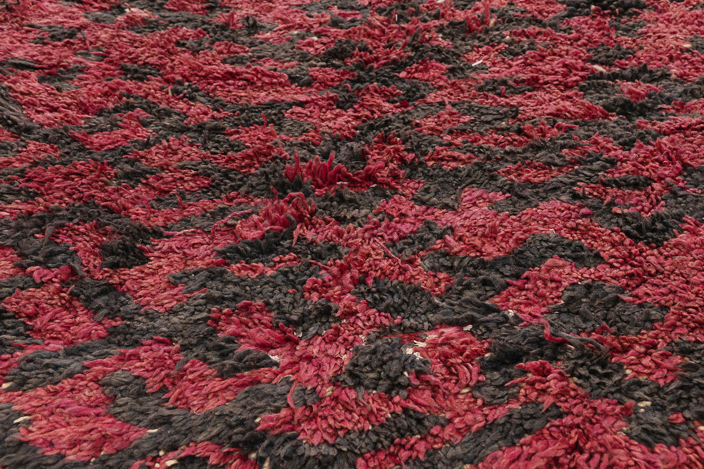 5 x 11 - Red Vintage Talsint Moroccan Rug - 21873