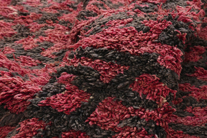5 x 11 - Red Vintage Talsint Moroccan Rug - 21873