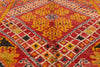 6 x 10 - Red Vintage Beni MGuild Moroccan Rug - 21874