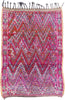 6 x 8 - Magenta Vintage Beni MGuild Moroccan Rug - 21876