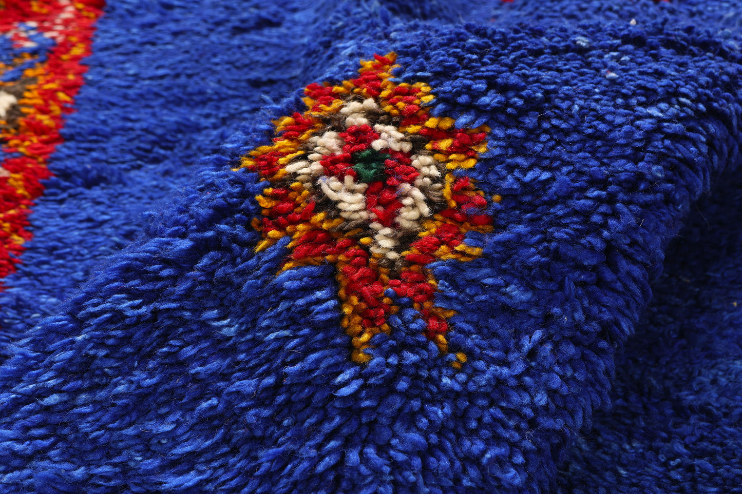 6 x 11 - Blue Vintage Beni MGuild Moroccan Rug - 21879