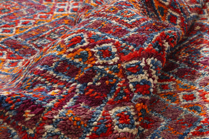 6 x 11 - Purple Vintage Beni MGuild Moroccan Rug - 21881