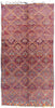 6 x 11 - Purple Vintage Beni MGuild Moroccan Rug - 21881