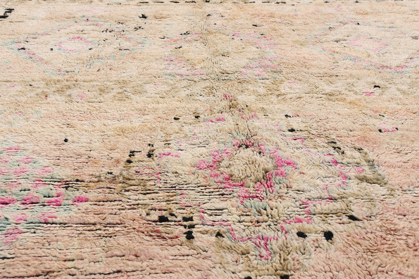 6 x 12 - Peach Vintage Boujad Moroccan Rug - 21882