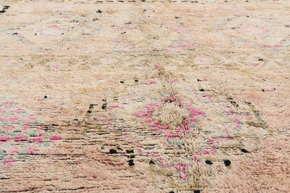 6 x 12 - Peach Vintage Boujad Moroccan Rug - 21882