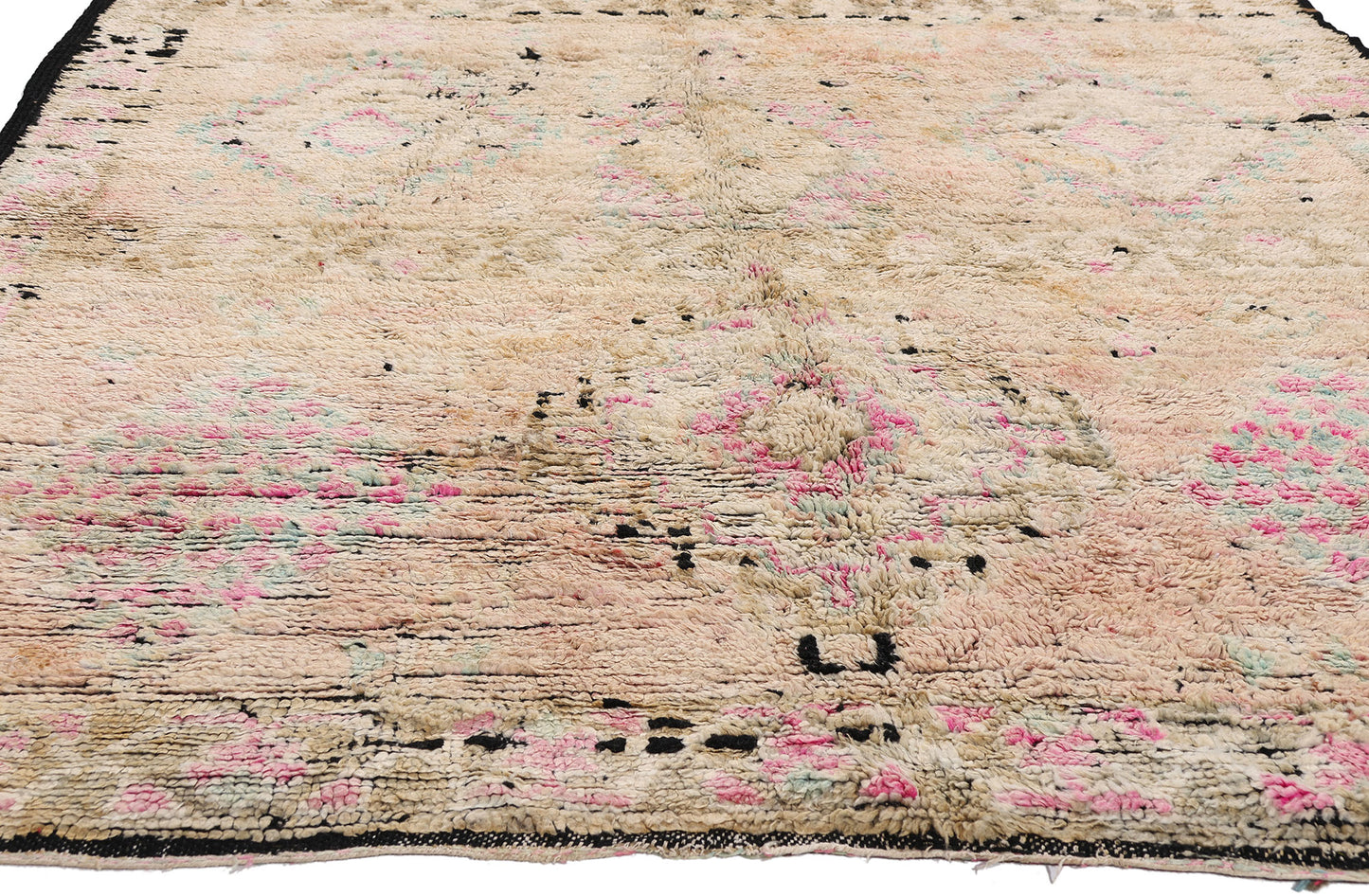 6 x 12 - Peach Vintage Boujad Moroccan Rug - 21882