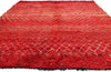 7 x 10 - Red Vintage Beni MGuild Moroccan Rug - 21883