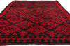 6 x 10 - Black Vintage Talsint Moroccan Rug - 21884