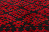 6 x 10 - Black Vintage Talsint Moroccan Rug - 21884