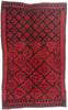 6 x 10 - Black Vintage Talsint Moroccan Rug - 21884