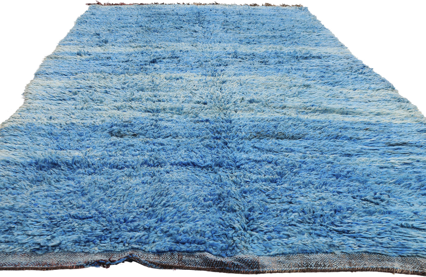 5 x 12 - Light Blue Vintage Beni Mrirt Moroccan Rug - 21885