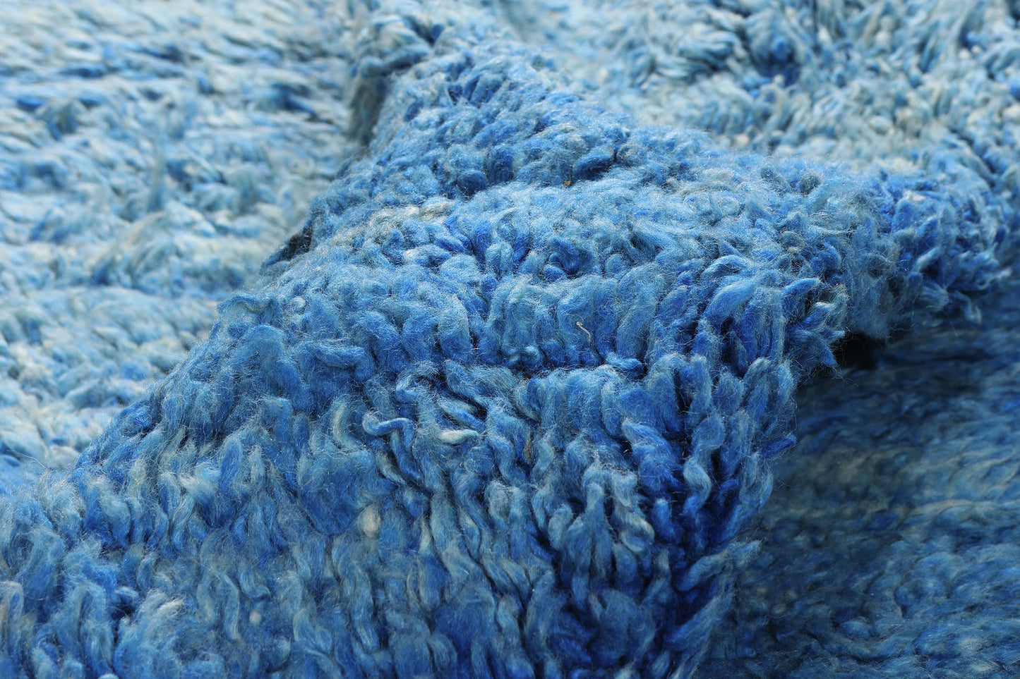 5 x 12 - Light Blue Vintage Beni Mrirt Moroccan Rug - 21885