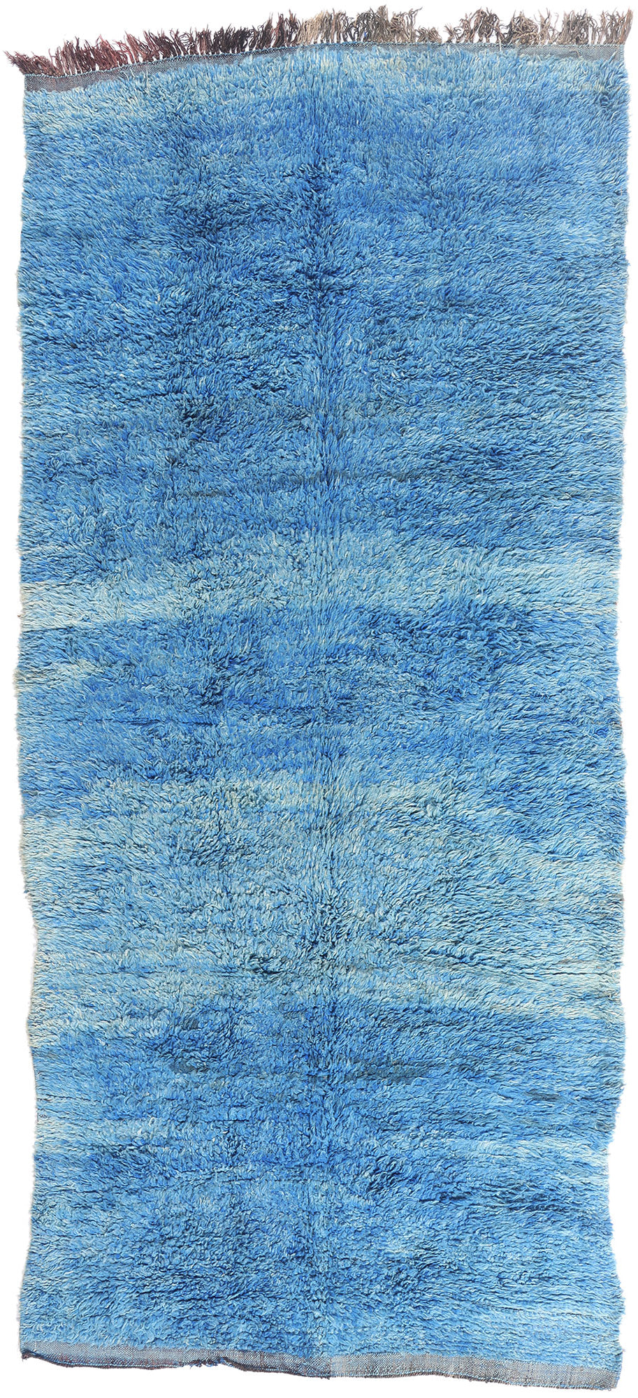 5 x 12 - Light Blue Vintage Beni Mrirt Moroccan Rug - 21885