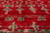 6 x 10 - Red Vintage Boujad Moroccan Rug - 21889