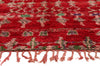 6 x 10 - Red Vintage Boujad Moroccan Rug - 21889
