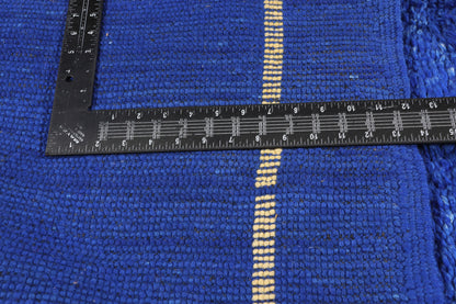 5 x 21 - Blue Vintage Beni MGuild Moroccan Rug - 21890